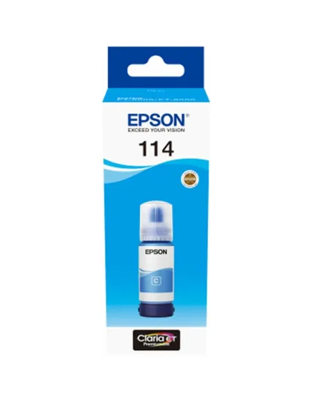 Epson Botella Tinta Ecotank 114 Cyan