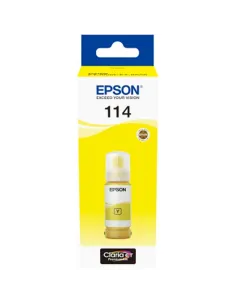 Epson 114 Botella Tinta Ecotank Amarillo 70ml-CCICTO0851