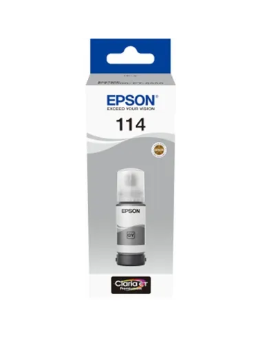 Epson Botella Tinta Ecotank 114 Gris