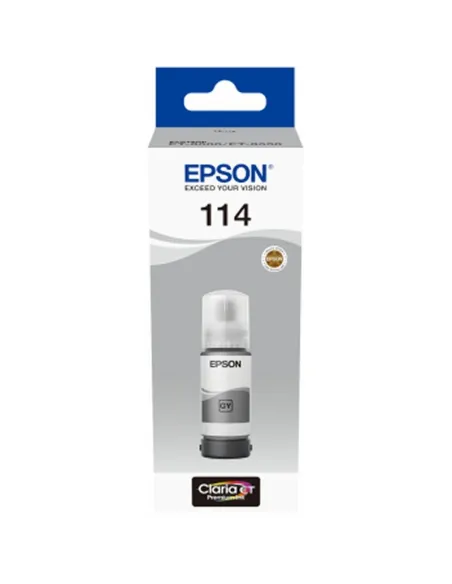 Epson Botella Tinta Ecotank 114 Gris