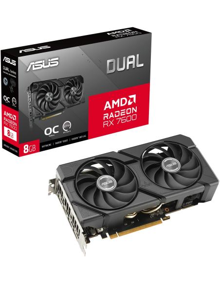 Asus Dual Radeon RX 7600 EVO OC 8GB GDDR6