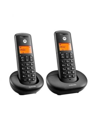 Motorola E202 Duo Teléfonos Fijos 2 Unidades Negros