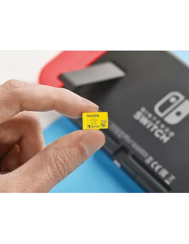 SanDisk SDSQXAO-256G-GNCZN microSDXC para consolas Nintendo Switch 256GB UHS-I Class 10 U3