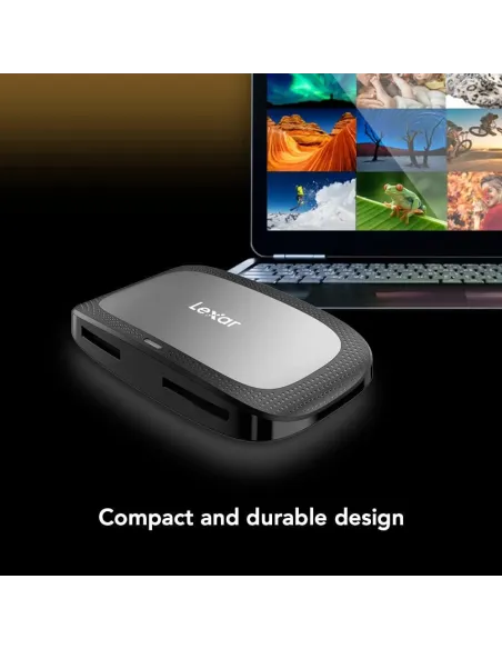 Lexar RW530 LRW530U-RNBNG Lector de Tarjetas CFexpress UHS-II Tipo A USB-C 3.2 Gen 2