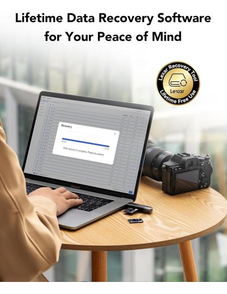 Lexar Professional Silver Plus SDXC 128GB UHS-I