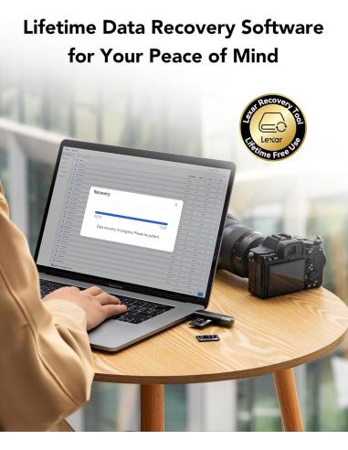 Lexar Professional Silver Plus SDXC 256GB UHS-I