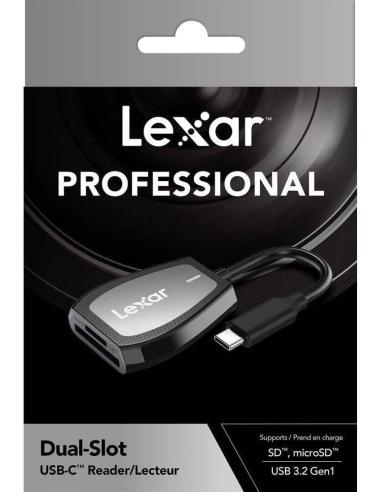 Lexar Professional LRW470U-RNHNG Lector de Tarjetas USB-C 3.2