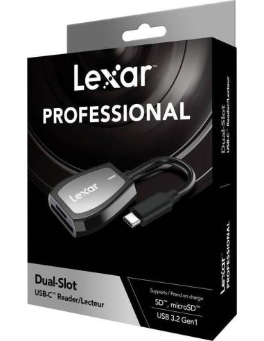 Lexar Professional LRW470U-RNHNG Lector de Tarjetas USB-C 3.2