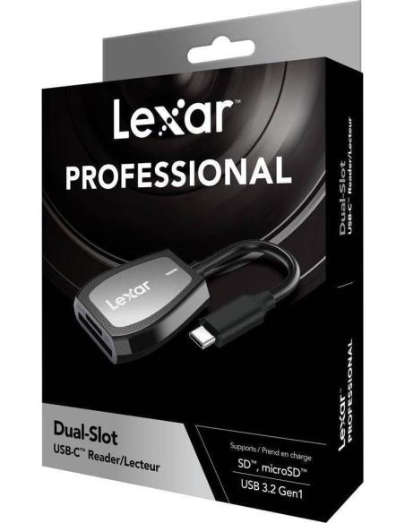 Lexar Professional LRW470U-RNHNG Lector de Tarjetas USB-C 3.2