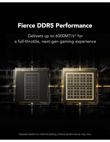 Lexar THOR RGB LD5U16G60C38BG-RGD DDR5 6000MHz 32GB (2X16GB) CL38