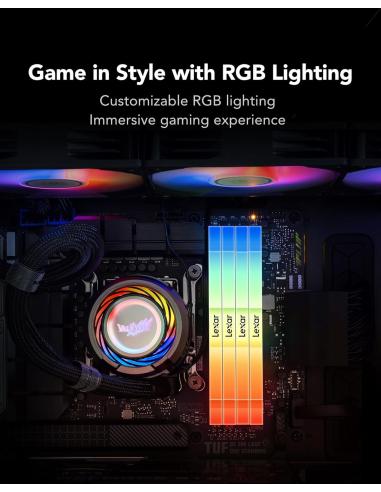 Lexar THOR RGB LD5U16G60C38BG-RGD DDR5 6000MHz 32GB (2X16GB) CL38