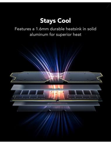 Lexar THOR RGB LD5U16G60C38BG-RGD DDR5 6000MHz 32GB (2X16GB) CL38