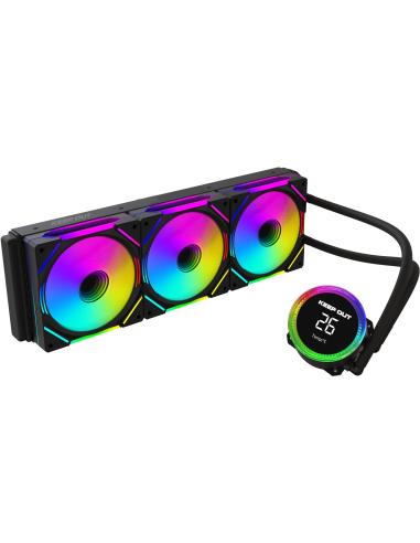 Keep out XWC-360 PRO RGB Kit de Refrigeración Líquida 360mm Negro