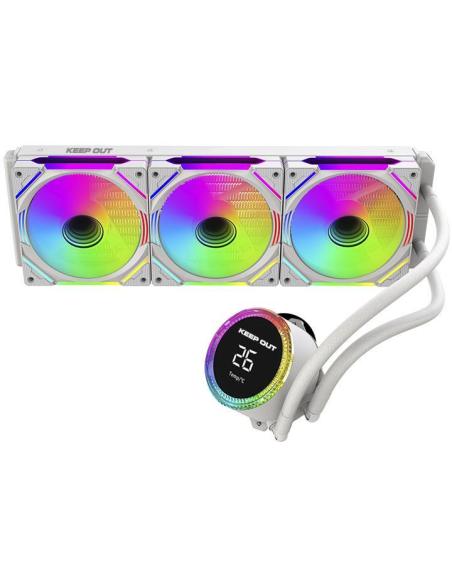 Keep out XWC-360 PRO RGB Kit de Refrigeración Líquida 360mm Blanco