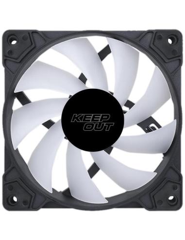 Keep Out XFC-120F RGB Ventilador 120mm Negro