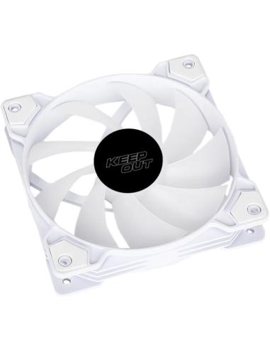 Keep Out XFC-120FW RGB Ventilador 120mm Blanco