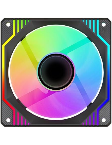 Keep Out XFC-120DRM RGB Ventilador 120mm Negro