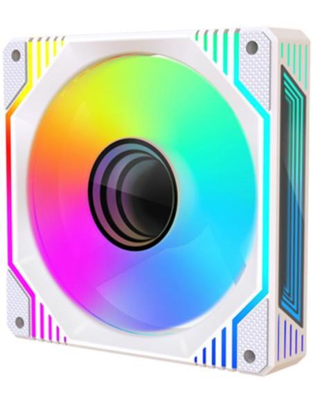 Keep Out XFC-120DRMW RGB Ventilador 120mm Blanco