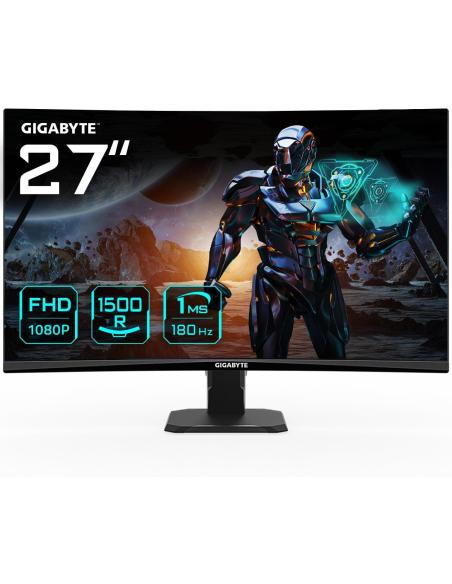 Gigabyte GS27FC 27" LCD VA FullHD 180Hz Curvo