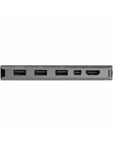 Startech DKT31CMDPHPD Docking Station 7 en 1 USB-C a USB-C/USB-A/HDMI Gris