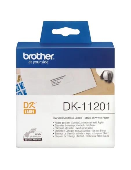Brother Etiquetas DK11201 Dirección 29x90mm QL550