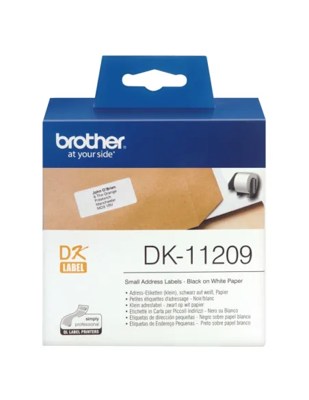 Brother Etiquetas DK11209 Dirección 29x69 mm 800 u