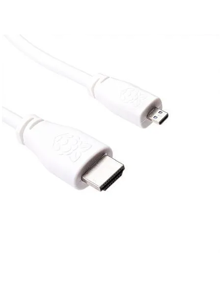 Raspberry Pi T7689AX Cable HDMI-A/HDMI-D 1M Blanco