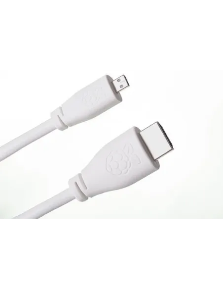 Raspberry Pi T7689AX Cable HDMI-A/HDMI-D 1M Blanco