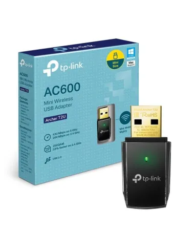 TP-LINK Archer T2U Adaptador Inalámbrico USB Dual-Band AC600