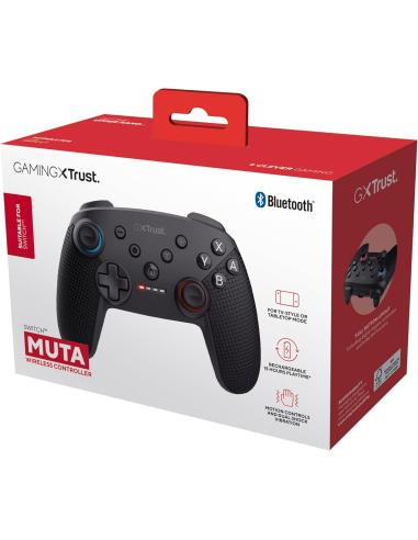Trust GXT 1246 Muta Mando inalámbrico para Nintendo Switch Negro