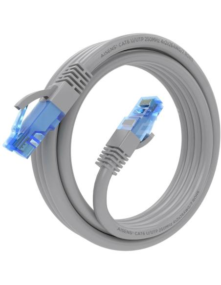 Aisens A135-0778 Cable de Red RJ45 Cat.6 UTP 3m Gris