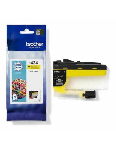 Brother LC-424Y Cartucho de Tinta Amarillo