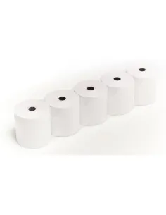 Iggual Pack 5x Rollos de Papel Térmico sin BPA 80X80mm-CCIPAP0129