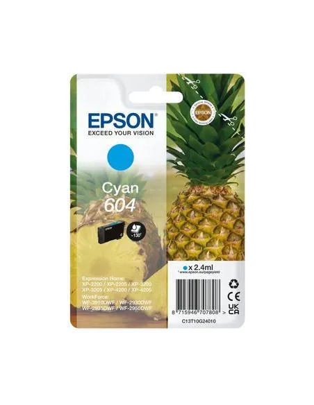 Epson 604 Cartucho de Tinta Cian