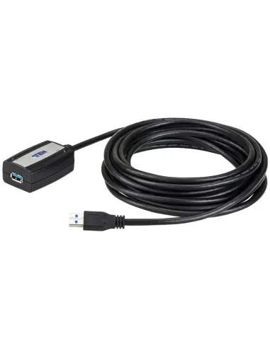 Aten UE350A-AT Cable USB-A Macho/Hembra 5M Negro