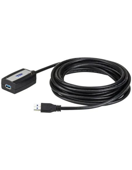Aten UE350A-AT Cable USB-A Macho/Hembra 5M Negro