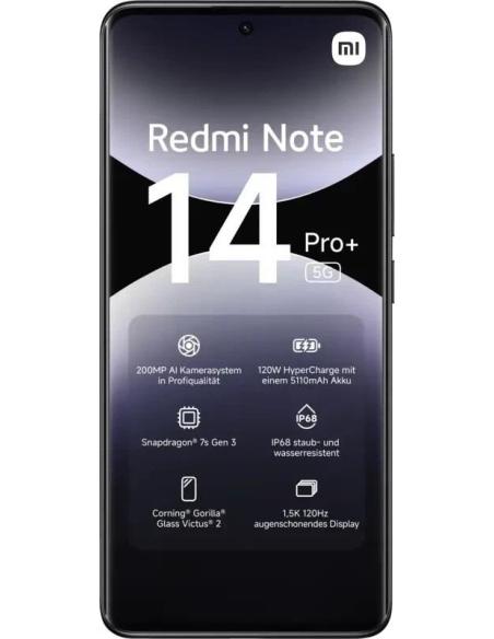 Xiaomi Redmi Note 14 Pro+ 5G 8/256GB Negro