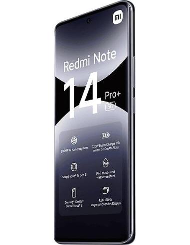Xiaomi Redmi Note 14 Pro+ 5G 8/256GB Negro
