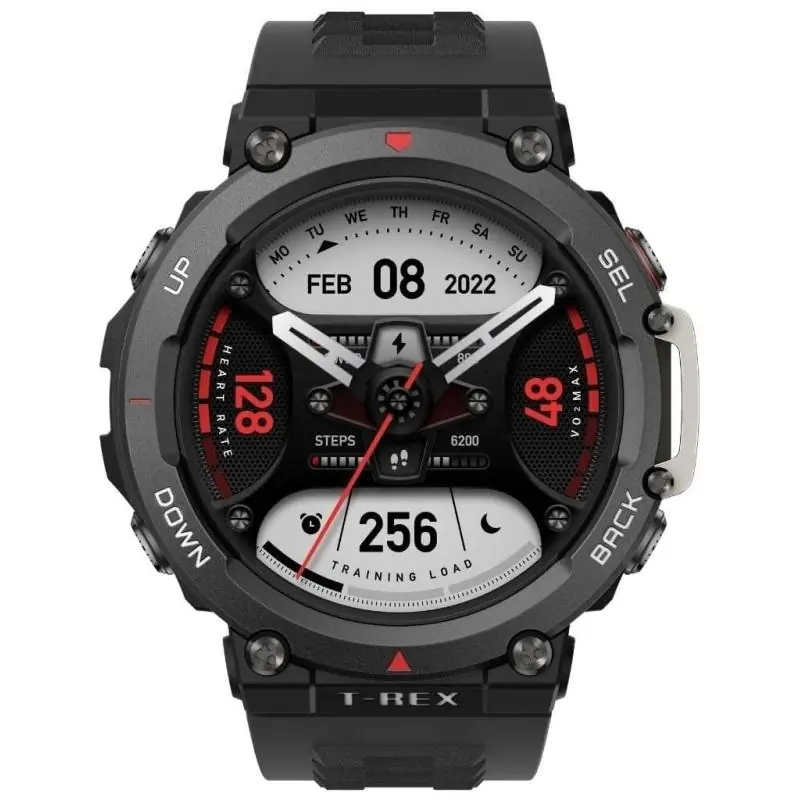 Amazfit T-Rex 2 Ember Smartwatch Negro