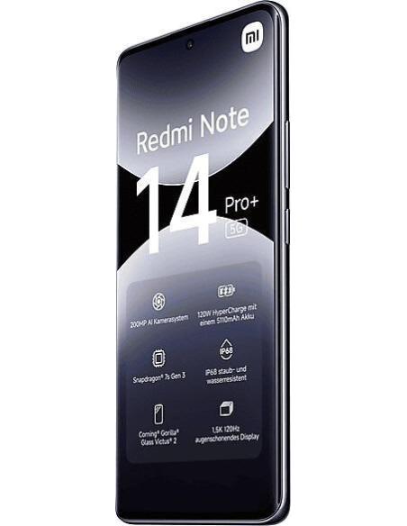 Xiaomi Redmi Note 14 Pro+ 5G 12/512GB Negro