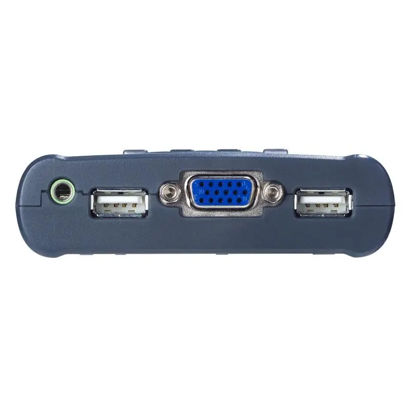 Aten CS64US-AT KVM Switch 4 puertos VGA/Mini Jack/USB-A Azul