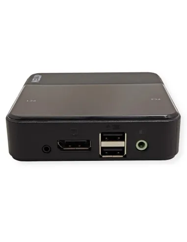 Aten CS782DP-AT KVM Switch 2 Puertos USB-A/USB-B/Mini Jack/Displayport Negro