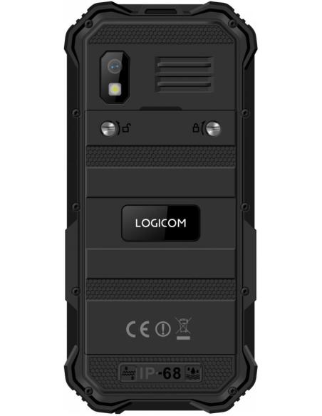 Logicom Xtrem-40 Teléfono Móvil Senior Negro
