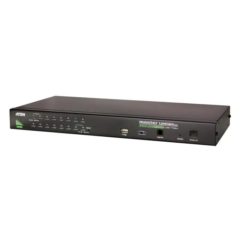 Aten CS1716A-AT-G Switch KVM 16 puertos VGA/PS/2-USB Negro