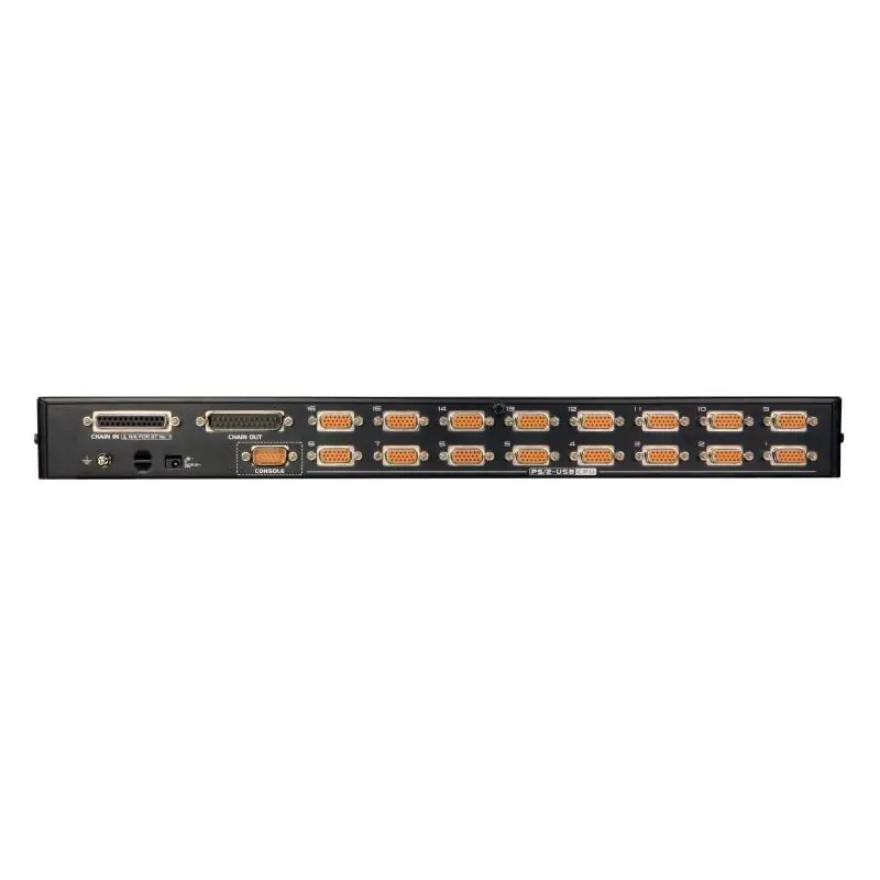 Aten CS1716A-AT-G Switch KVM 16 puertos VGA/PS/2-USB Negro