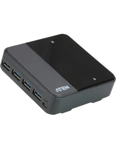 Aten US234-AT Switch USB 3.2 Gen1 de 2 x 4 puertos Negro