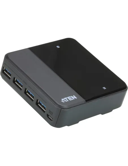Aten US234-AT Switch USB 3.2 Gen1 de 2 x 4 puertos Negro