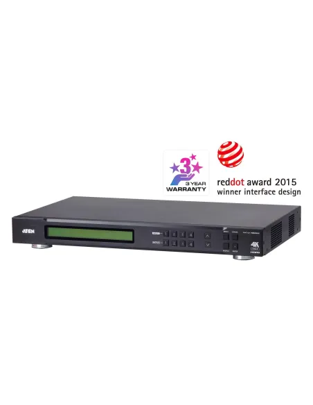 Aten VM0404HB-AT-G Switch Matriz de conmutación HDMI True 4K 4 x 4 Negro