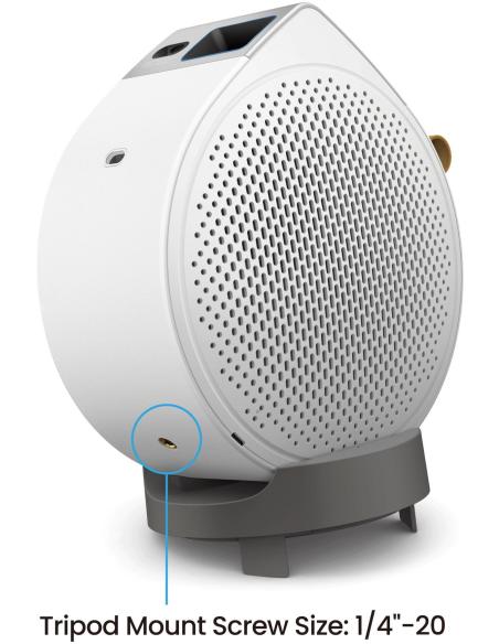 BenQ GV50 Proyector ANSI DLP FullHD 500 Lúmenes Blanco