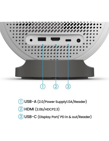 BenQ GV50 Proyector ANSI DLP FullHD 500 Lúmenes Blanco